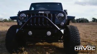 Havoc Offroad 2015 Black Jeep JKU Crawler Conceptz Build - HavocOffroad.com