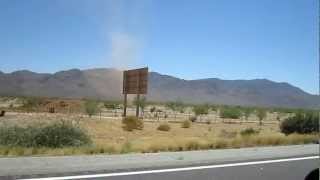 Dust Devil near Hope, Az.