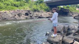 Fishing and Hanging on the Appomattox River in Old Town Petersburg