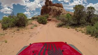 Tower Arch to Eye of the Whale Arch Trail--Arches N.P.-May 2018