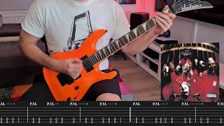 Slipknot - Sic (Guitar Cover + Screentabs)