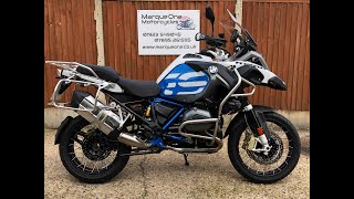 2017 BMW R1200GS Adventure Rallye HK67BXE