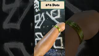 6 Dots Rangoli: Easy and Creative Designs / Unique 6 Dots Rangoli Designs for Beginners / 6 Rangoli