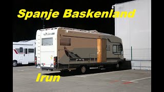 Van Spanje naar Bonn. Irun in Noord Spanje het Baskenland met onze tweedehands camper op camperreis.