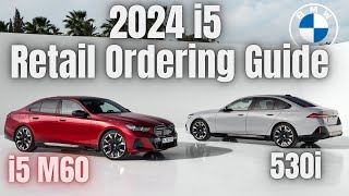 2024 BMW 5 Series Retail Ordering Guide - i5 M60 and 530i