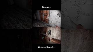 Door Escape in Granny vs Door Escape in Granny Remake #shorts #granny