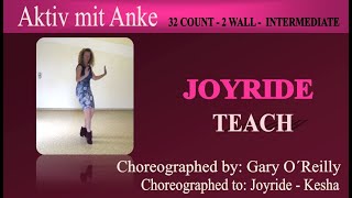 Joyride - Gary O´Reilly - teach and learn with Anke