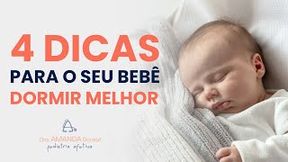 4 DICAS para o seu filho DORMIR BEM durante a noite 💤