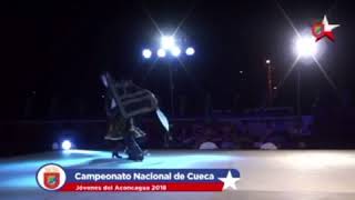 Campeones nacionales jóvenes del Aconcagua 2018 3ra cueca