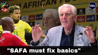 Hugo Broos upset Players but SAFA hasn’t said a word | Bafana Bafana