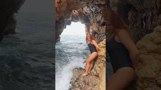 🧜‍♀️ #secretplace #spain #travelvlog #españa #costablanca #costabrava #alicante  #mar #cave #beach