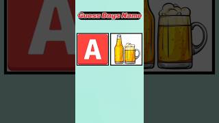 Boys Name Guess Part-2 | #shortsfeed  #ytshorts  #shortsquiz  #shorts  #emojigame  #emojiquiz  #quiz