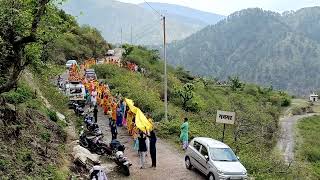 टिहरी रियासत का सबसे समृद्ध गांव रहा गनगर  में हो रहा भव्य दिव्य कार्यक्रम।