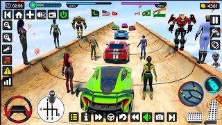 Muscle Car Stunts 2024 Mega Stunt Ramp Simulator  Android GamePlay #2