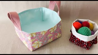 Fabric Basket🧺✨ | DIY | Quick and Easy | Perfect Storage