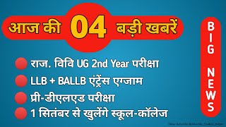 rajasthan university ug second year exam 2021 | ru llb, ballb entrance exam | predeled exam 2021 |