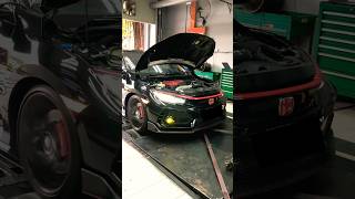 2018 Honda Civic Type R (FK8) Stage 2 Remap Dyno Max WHP: 331HP 455TQ More info at www.emptune.com