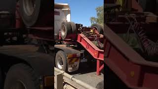 Oversize heavy haulage Australian truck