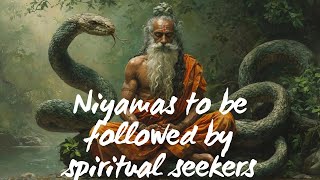 WHAT ARE NIYAMAS MENTIONED IN PATANJALI YOGASUTRAS