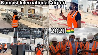 INSIDE GHANA’S NEW AIRPORT;KUMASI INTERNATIONAL AIRPORT || 80% READY AND SET TO OPEN IN OCTOBER 2022