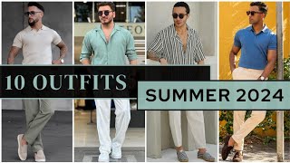 10 Latest Summer Outfit Ideas For Men 2024 | Men's Fashion