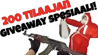 200 TILAAJAN GIVEAWAY VOITTAJAN ARVONTA!