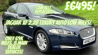 Jaguar XF 2.2d Luxury Auto, Only 69k miles! 8 Main Dealer Services!