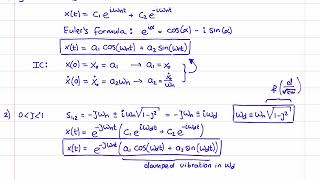 Mechanical Vibrations 27 - Free Vibrations of SDOF Systems 2 (Special Cases)