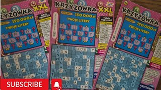 #zdrapki #lotto #557❗️💰🍀RELAKS Z KRZYŻÓWKAMI XXL ➡️ WERSJA ROŻOWA 🍀💰❗️