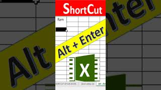 Most Important Shortcut Keys of MS Excel | Excel Shortcuts | Add Border And Remove Border |