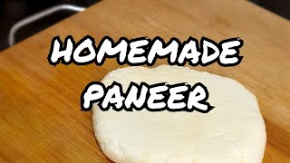 Fresh and soft homemade paneer 😃😄