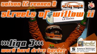 LIVE: AWL Liga 3 Saison 12 Rennen 8 Finale @ Streets of Willow II (USA)