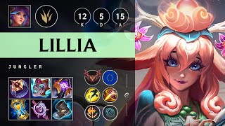 Lillia Jungle vs Volibear: Rampage - EUW Grandmaster Patch 14.22