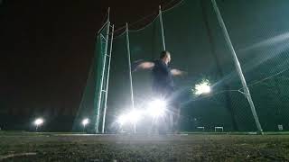 Discus throw training