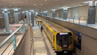 UPDATE: Bundestag Underground Subway Station, Train U5, Berlin U Bahn