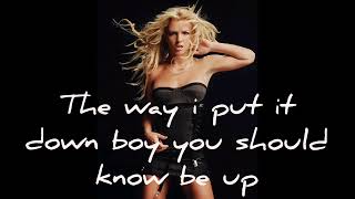 Britney Spears-Get naked(I got A Plan)BLACKOUT (Lyrics)