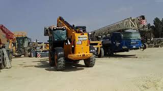 Unloading and Loading of Heavy equipment crane operator's life. #raw vlogger