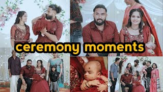 naming ceremony moments ❤️🥰/diyafavas_official 😍/couple vlog💏