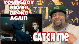 YB don’t Sleep YoungBoy Never Broke Again - Catch me (Official Music Video) Reaction 🔥🔥💪🏾