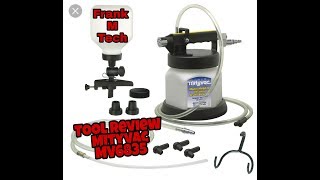 Tool review on the Mityvac Brake Bleeder MV6835