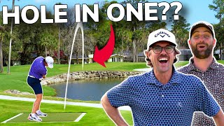 1 v 1 Hole in One Challenge ft Josh Kelley!