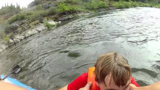 Rogue River Rafting near Galice Oregon GoPro