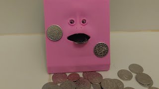 🌈🌈ASMR FUNNY HUNGRY FACE EATING GOLD COINS CHALLENGE 🌈🌈