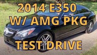 2014 Mercedes Benz E350 Coupe w/ AMG Sport Appearance Package Walk Around and Test Drive