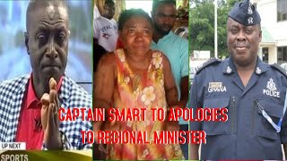 Too Known Captain Smart to apologies to W.R.  Minister