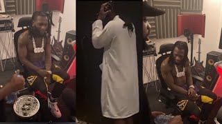 Burna boy I Told Them Album Behind The Scene, Burna boy Recording Birna boy City Boy Song In Studio