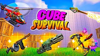 FORTNITE BOX PVP ⭐ CUBE SURVIVAL 🎯 16 PLAYERS ZONE WARS🏝️ MAP CODE: 8596-8126-5180