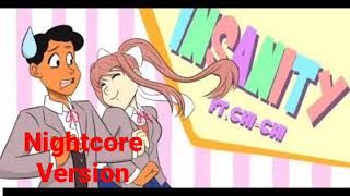 Nightcore - DDLC SONG - Insanity by Dolvondo (feat Chi-chi)