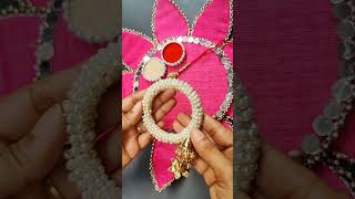 diy rakhi platter #rakhicraft #rakhiathome #rakhi #rakhispecial #shorts #youtubeshorts #craft