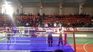 "Arsenal" kickboxing association tournament_Suro Hajoyan_Final